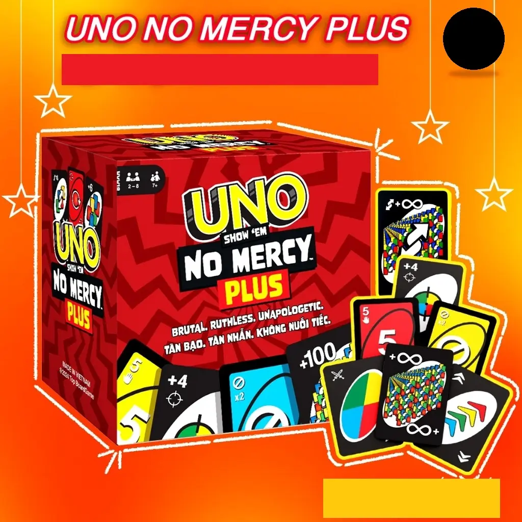 UNO No Mercy Upgraded Game with Destroying 196 Cards - Updated - TikTok ...