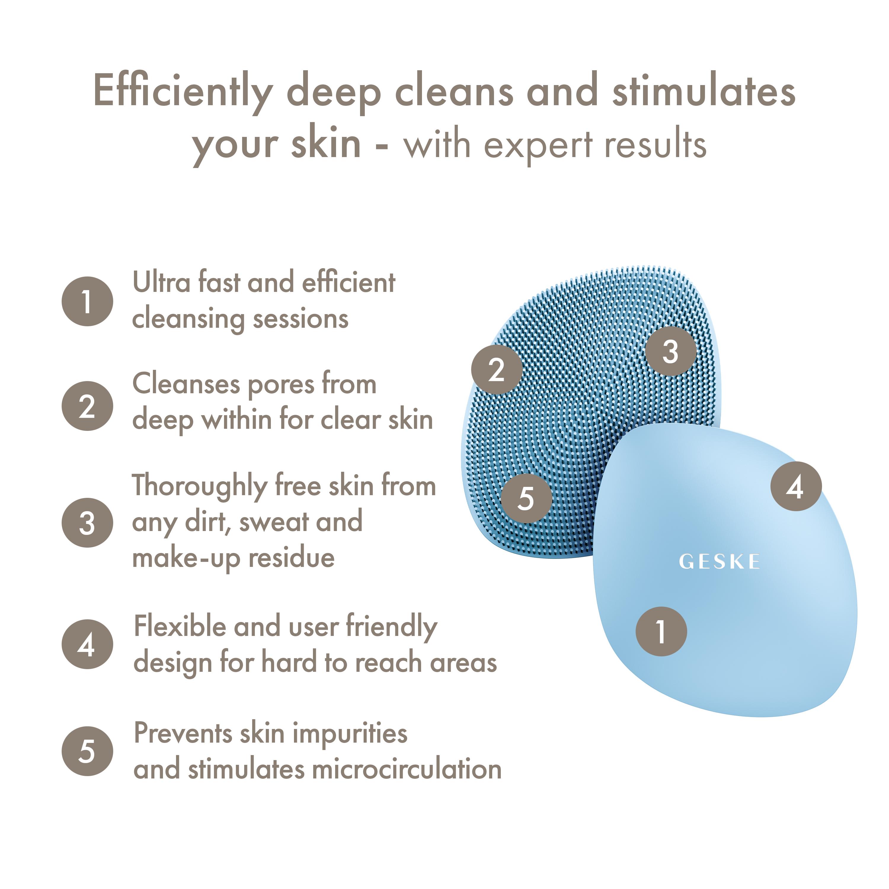 Cepillo facial GESKE | 4 en 1 | Cepillo de limpieza facial - Imagen 58 de 88