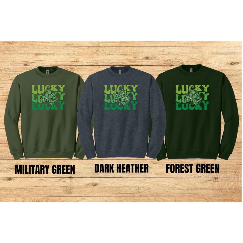 Green lucky sweater hotsell