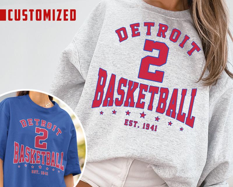 Detroit pistons crewneck sweatshirt best sale