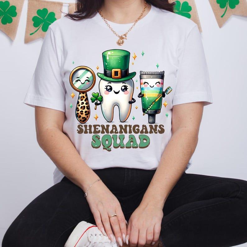 Funny Shenanigan Squad T-Shirt Funny Shenanigan Squad T-Shirt