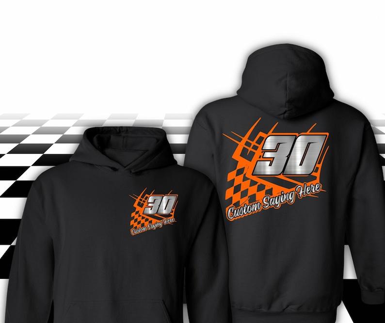 Custom shops racing sweatshirts