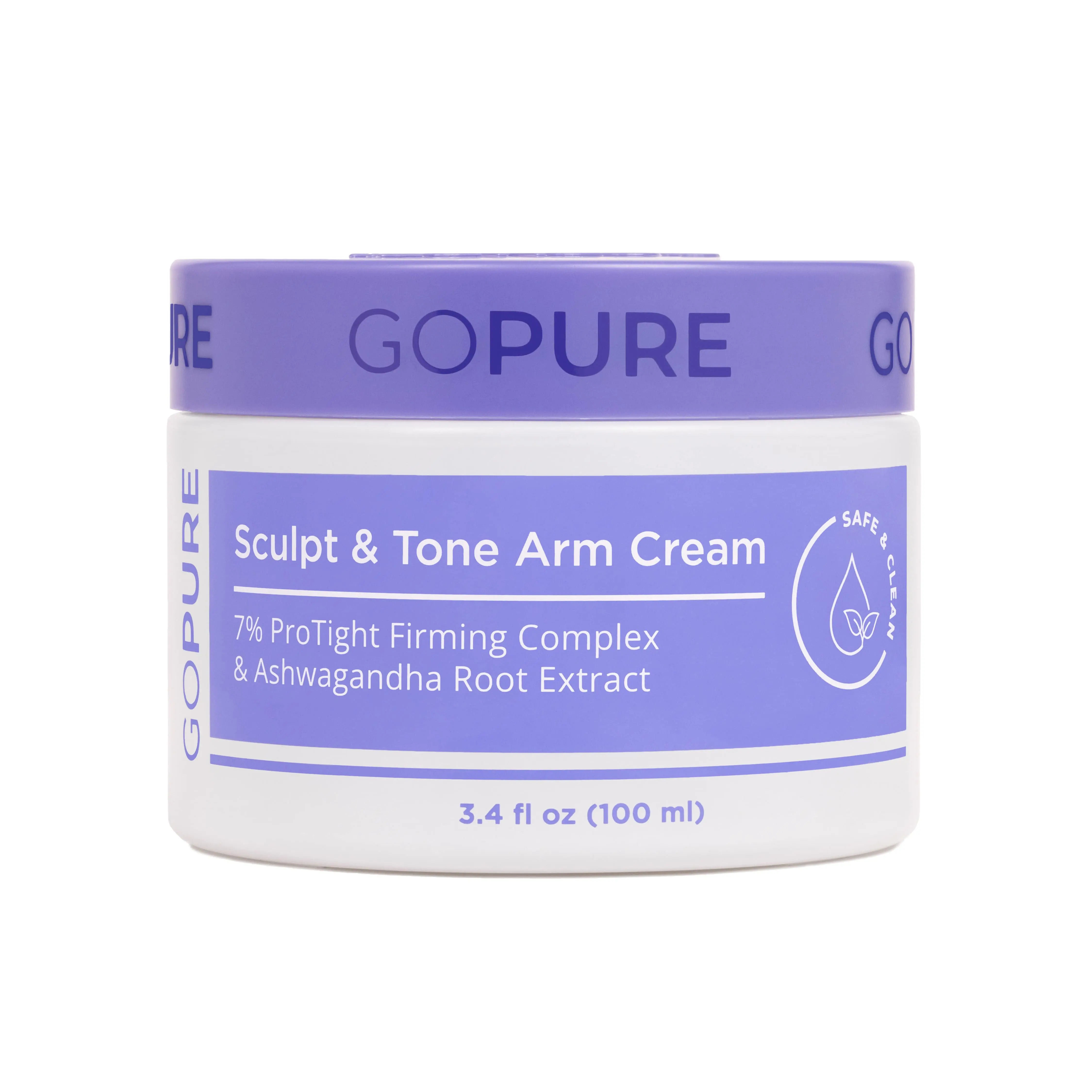 GOPURE Sculpt & Tone Arm Cream with 7% ProTight Firming Complex & Ashwagandha Root Extract