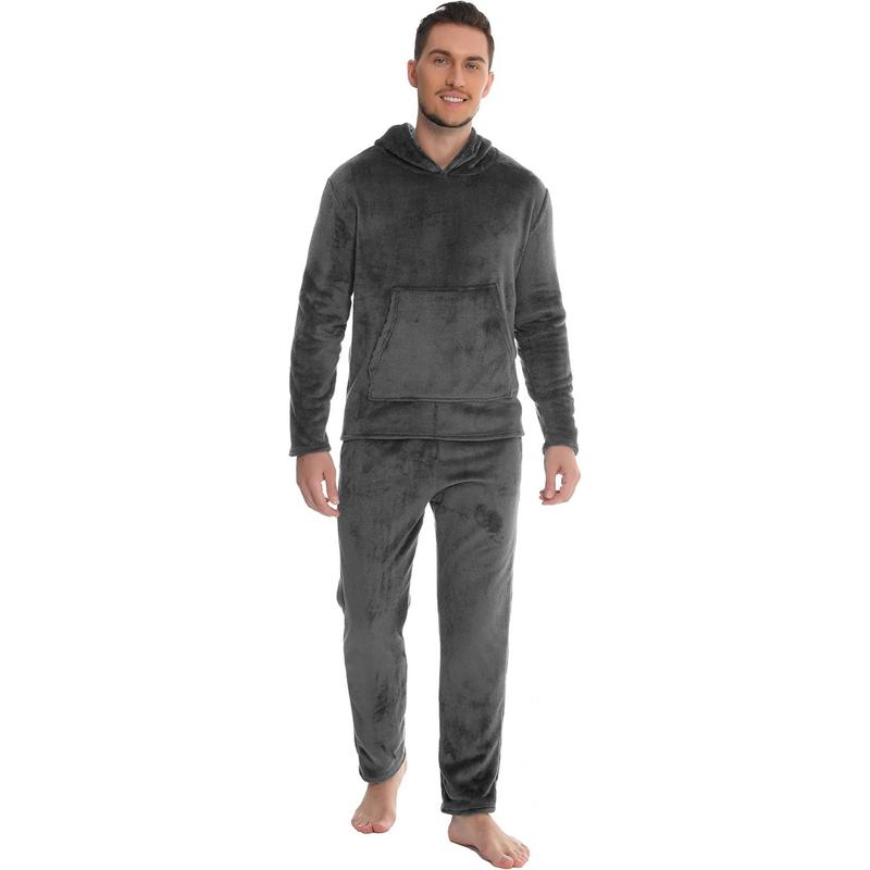 Mens fluffy loungewear hoodie sale