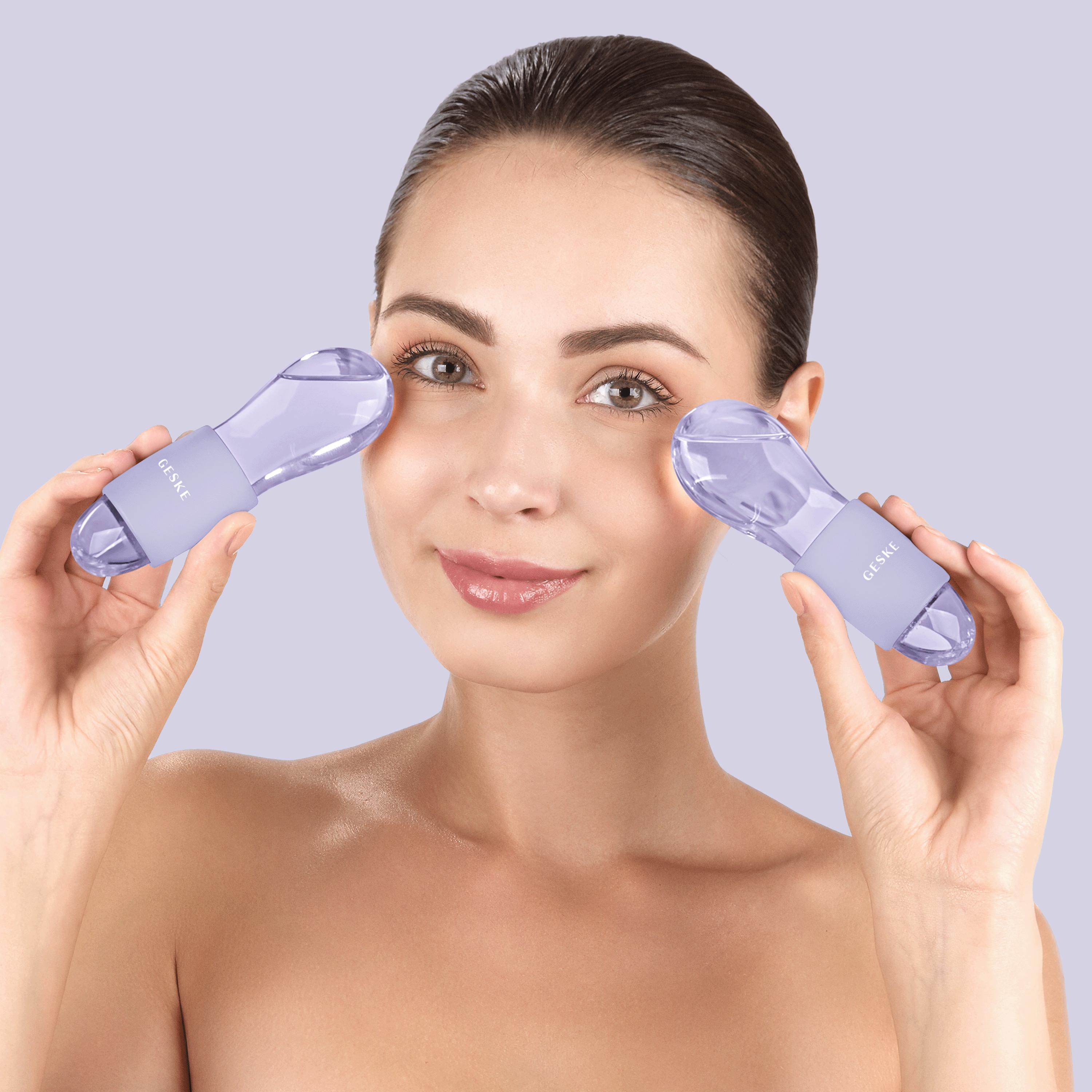 Masajeador de ojos GESKE Cool & Warm Duo 7 en 1 | Firme, relaja y desinfla debajo de los ojos - Imagen 24 de 63