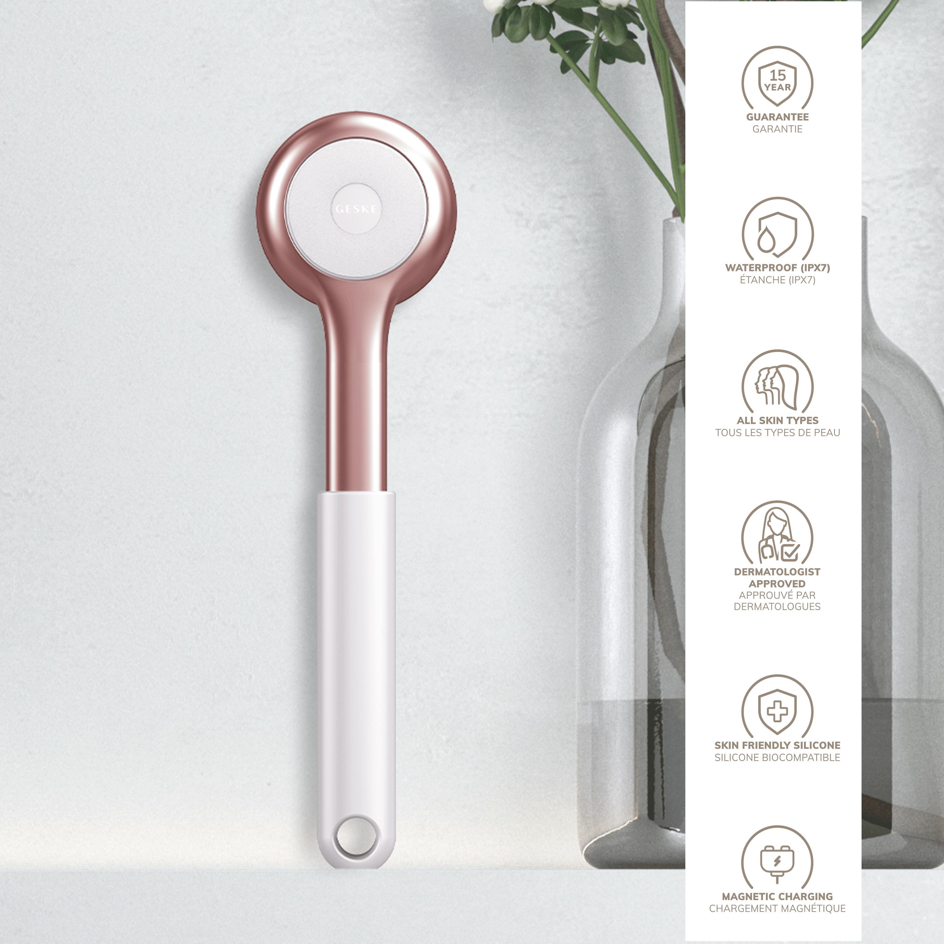 GESKE Cepillo Sónico de Cuerpo Completo y Exfoliante Intensivo 8 en 1 | Cepillo Corporal Eléctrico - Imagen 5 de 35