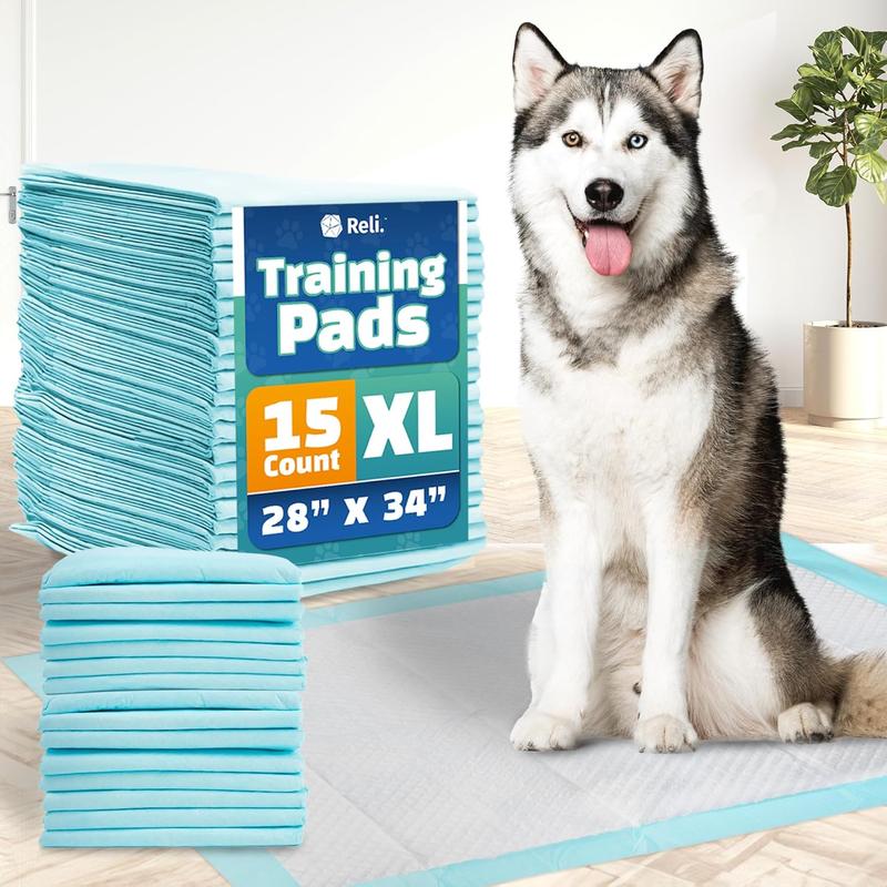 Rely on Reli Explore additional case packs of our dog training pads