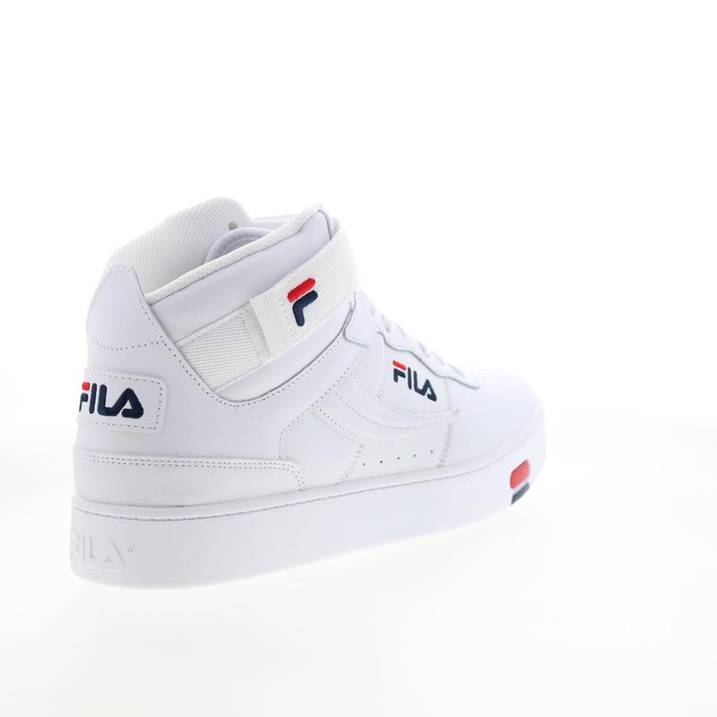 TikTok Shop Fila V 10 Lux 1CM00881 125 Mens White Leather Lifestyle Sneakers Shoes