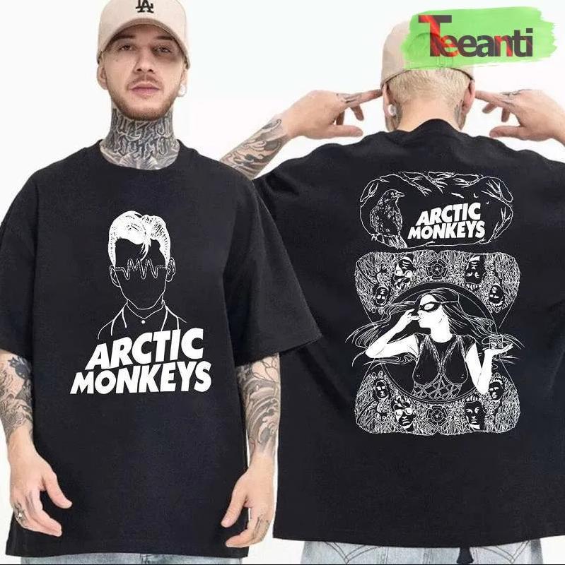 TikTok Shop: Arctic Monkeys Rock Arctic Band T-Shirt