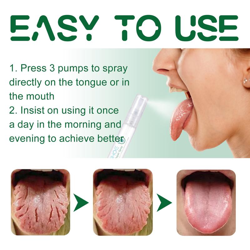 Product Introduction of EELHOE Tongue Repair Spray – Relieves Dryness, Swelling, and White Coating, Promotes Oral Health, Portable Pain Relief Spray 8