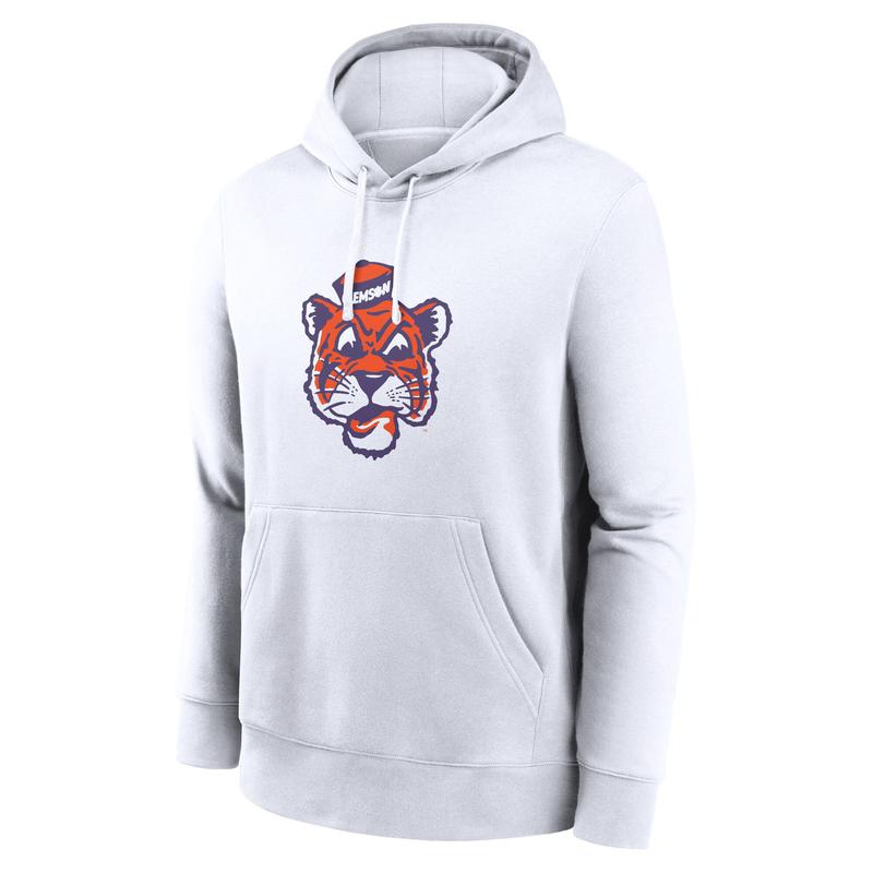 Clemson white hoodie best sale