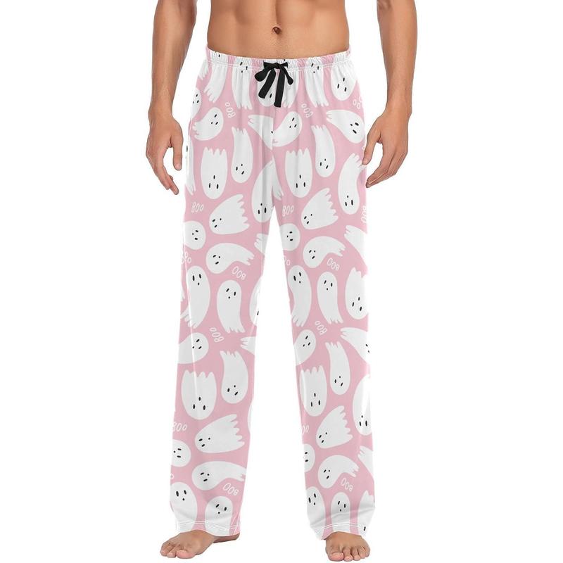 TikTok Shop Mens Pajama Pants Christmas Cake Pajamas Soft Cute Mens Lounge Pants with Pockets Mens Sleep Pants