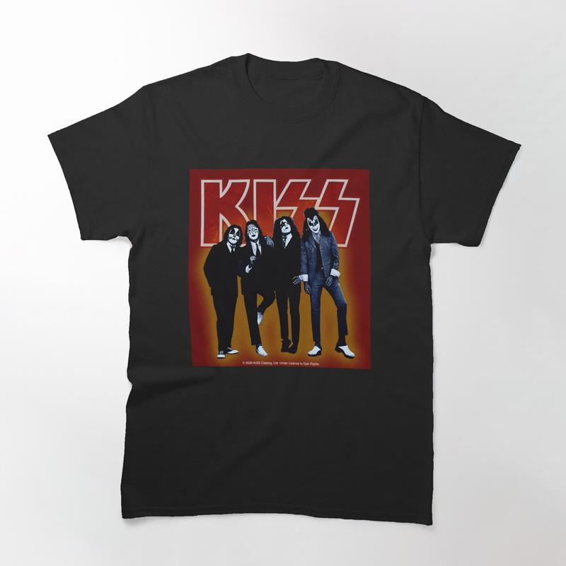 TikTok Shop: Kiss Dressed to Kill Graphic T-Shirt - Iconic Rock Band  Tribute Design for Fans of Kiss and Their Legendary Album, Perfect for Rock  Music Lovers