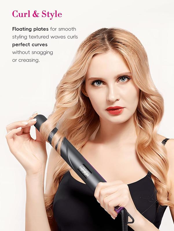 Curling iron to straighten hair best sale