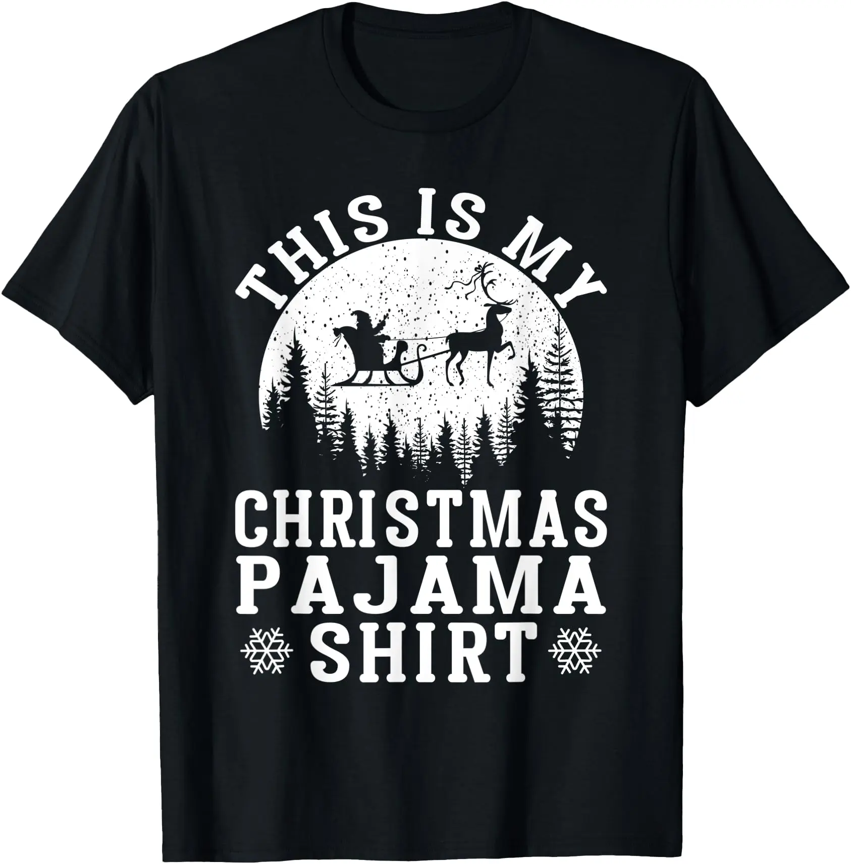 Classic This Is My Christmas Pajama Shirt Funny Xmas Tees Classic This Is My Christmas Pajama Shirt Funny Xmas Tees