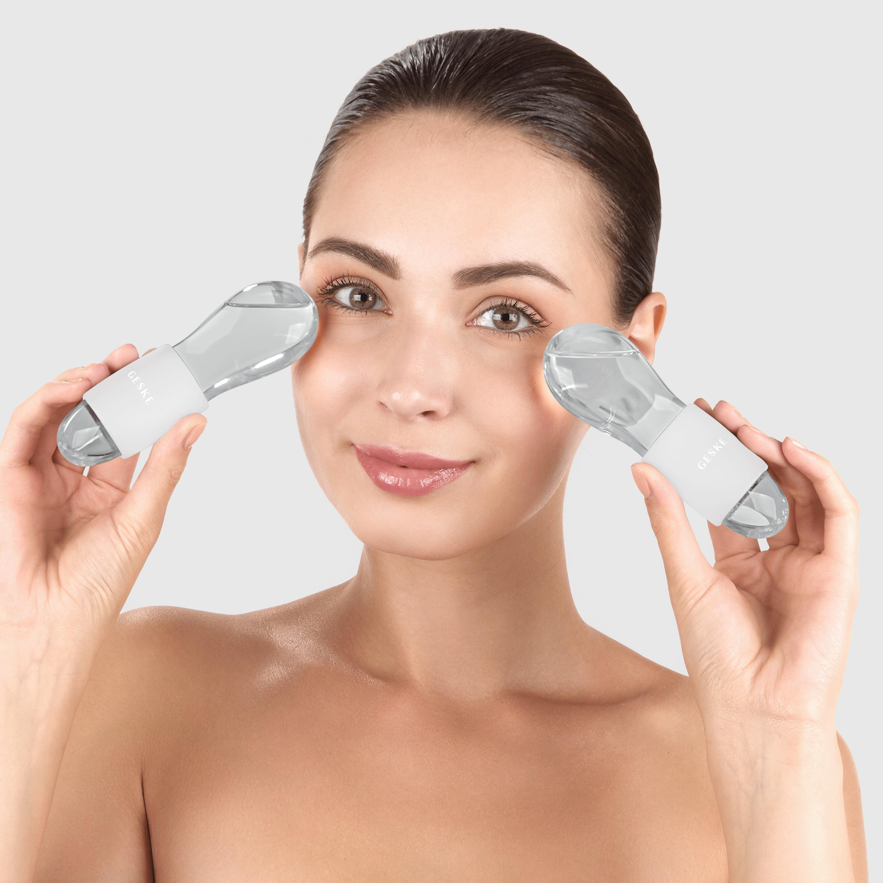 Masajeador de ojos GESKE Cool & Warm Duo 7 en 1 | Firme, relaja y desinfla debajo de los ojos - Imagen 59 de 63