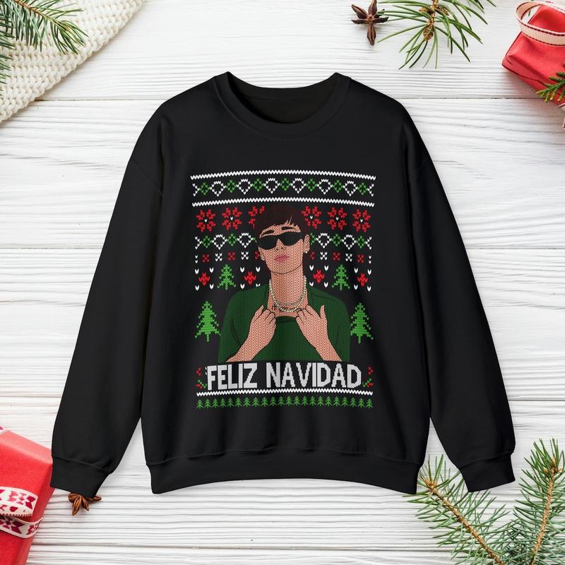 Feliz navidad sweatshirt best sale