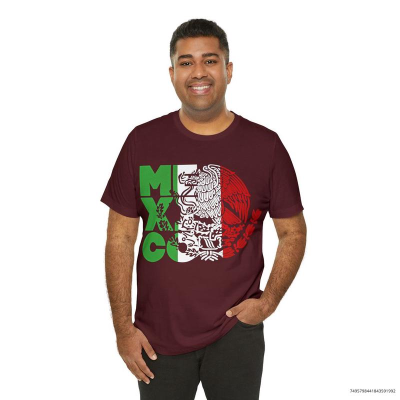 TikTok Shop Mexico shirts hecho en mexico mexican t shirt viva mexico mexican culture mexican shirt men ropa mexicana mexican clothing men