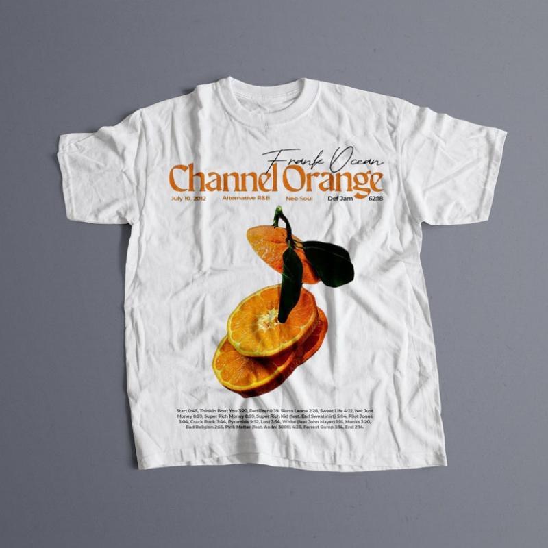 TikTok Shop: Channel Orange Frank Ocean T-Shirt – Frank Ocean Merch for  Fans, Classic Unisex Concert Tee Sweatshirt, Hoodie Underwear