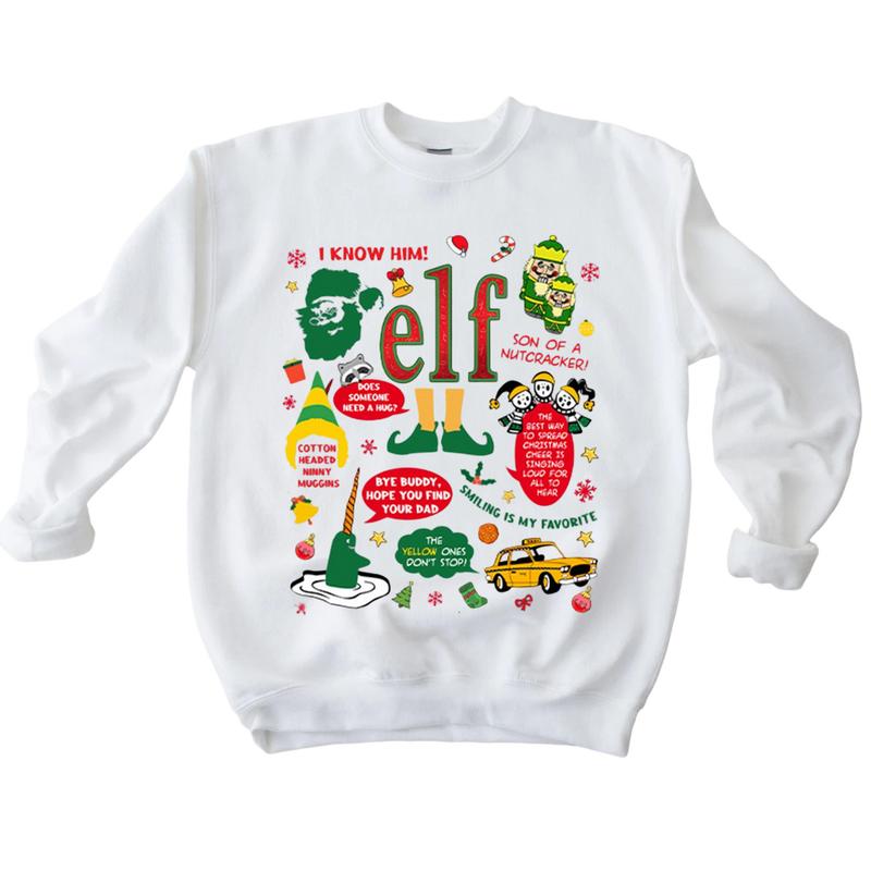 Elf movie sweaters hotsell