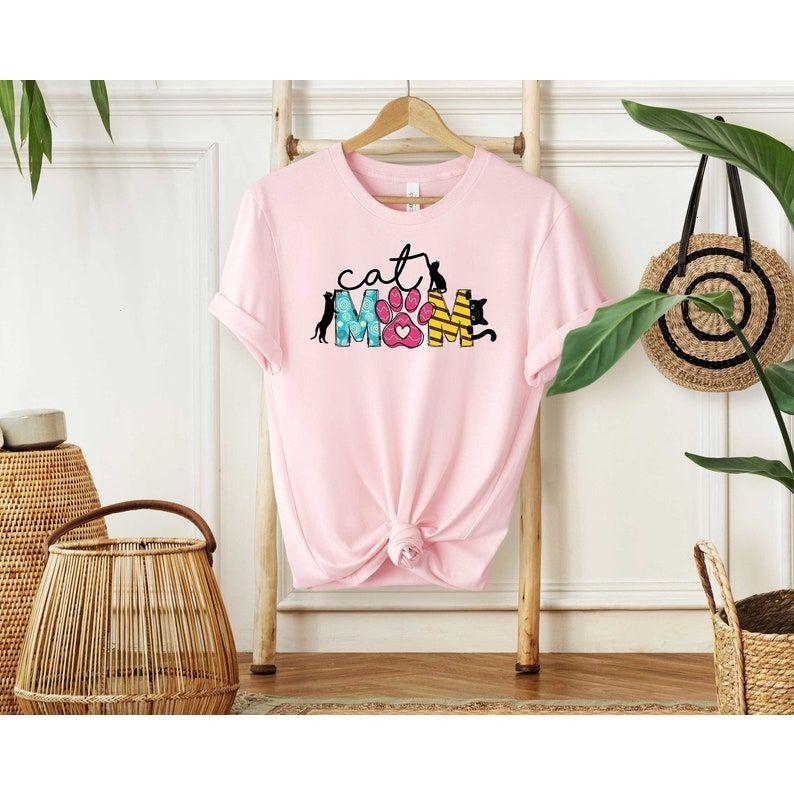 Funny Cat Mom Shirt For Cat Lovers-Mothers Day Gift Funny Cat Mom Shirt For Cat Lovers-Mothers Day Gift
