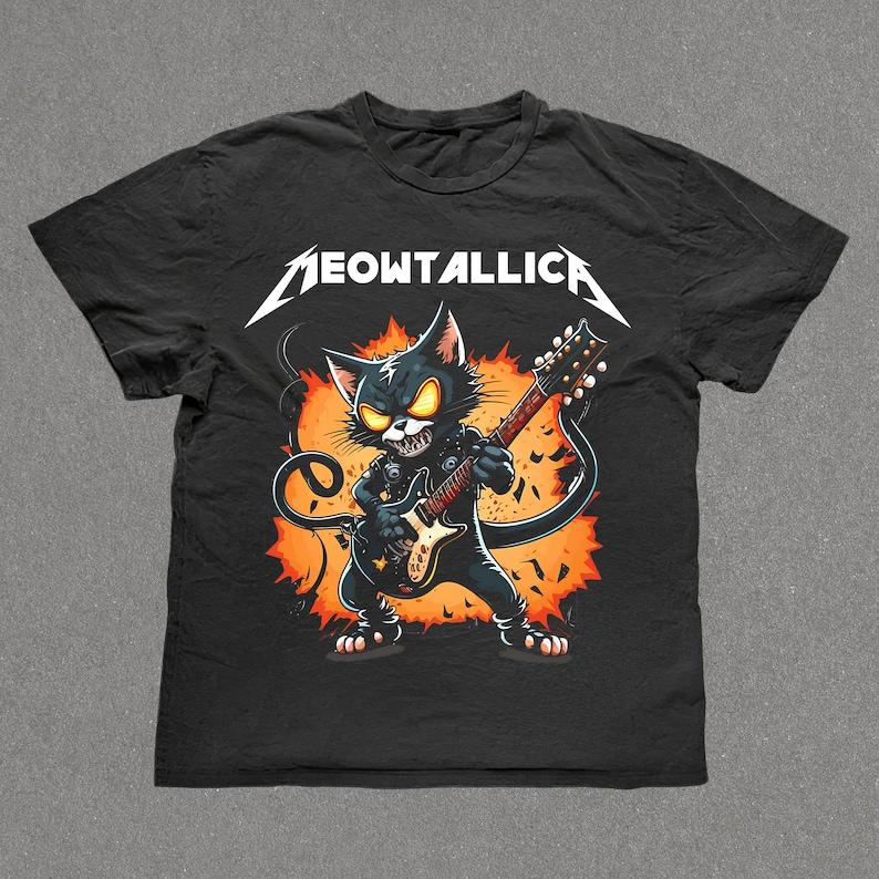 Metallica cat shirt best sale