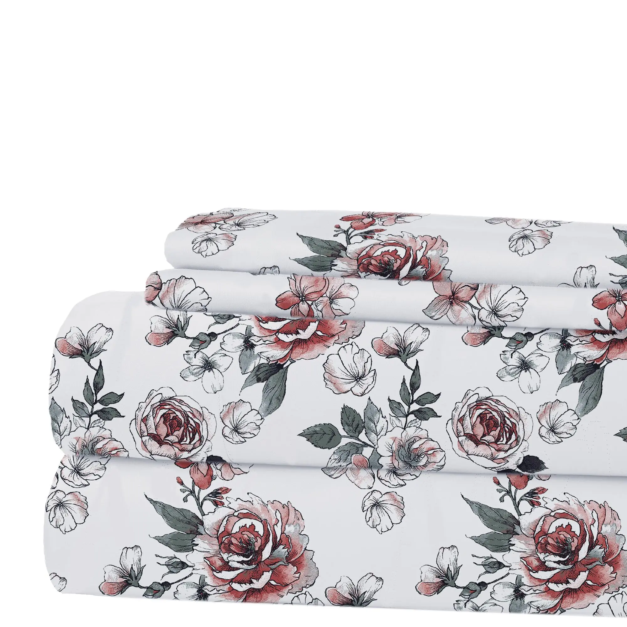 Printed Blanket Muslin AOP Rosebloom Printed Blanket Muslin AOP Rosebloom