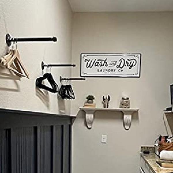 10inch or 12inch 2 different sizes of Industrial Pipe Shelf Brackets