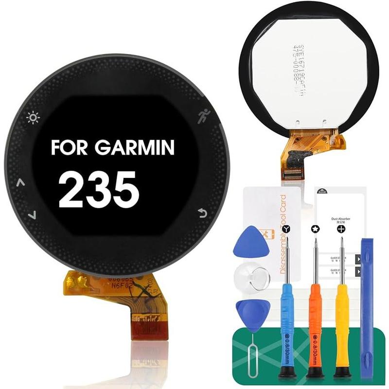 TikTok Shop for Garmin Forerunner 235 235J 230 Watch LCD Display Touch Screen Replacement Gray