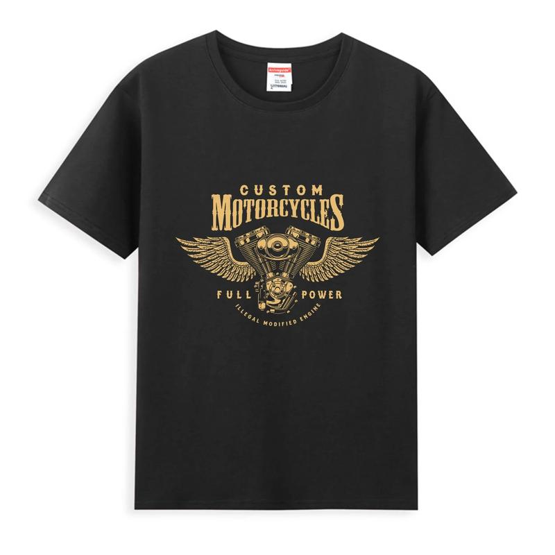 T-Shirt Chopper Biker Motorrad Bobber Classic Custom Motorcycles *4036