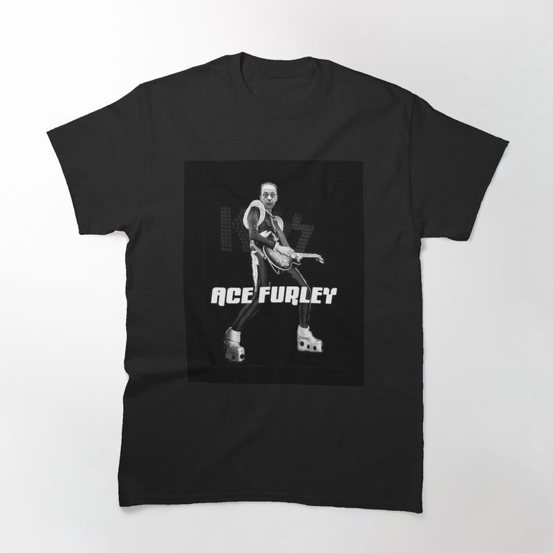 TikTok Shop: Ace Frehley T-Shirt - Tribute to the Legendary Guitarist of  KISS, Featuring Iconic Rock Design for Fans of Classic Rock and Heavy Metal