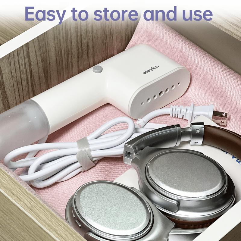 Product Introduction of Olayks Portable Handheld Steamer, Compact Travel Iron, Household Steamer for Clothes, Suitable Clothing Steamer for Global Traveling, Christmas gift 6