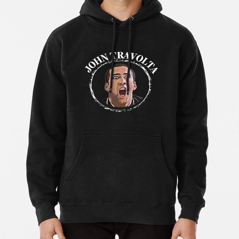 TikTok Shop Nicolas Cage Stage Name Actor Filmmaker Coppola Received Many Awards Face Off Design White Cool Gift Halloween Sweatshirt Hoodie Tribute to with Design Celebrating His Career and Awards Pe...