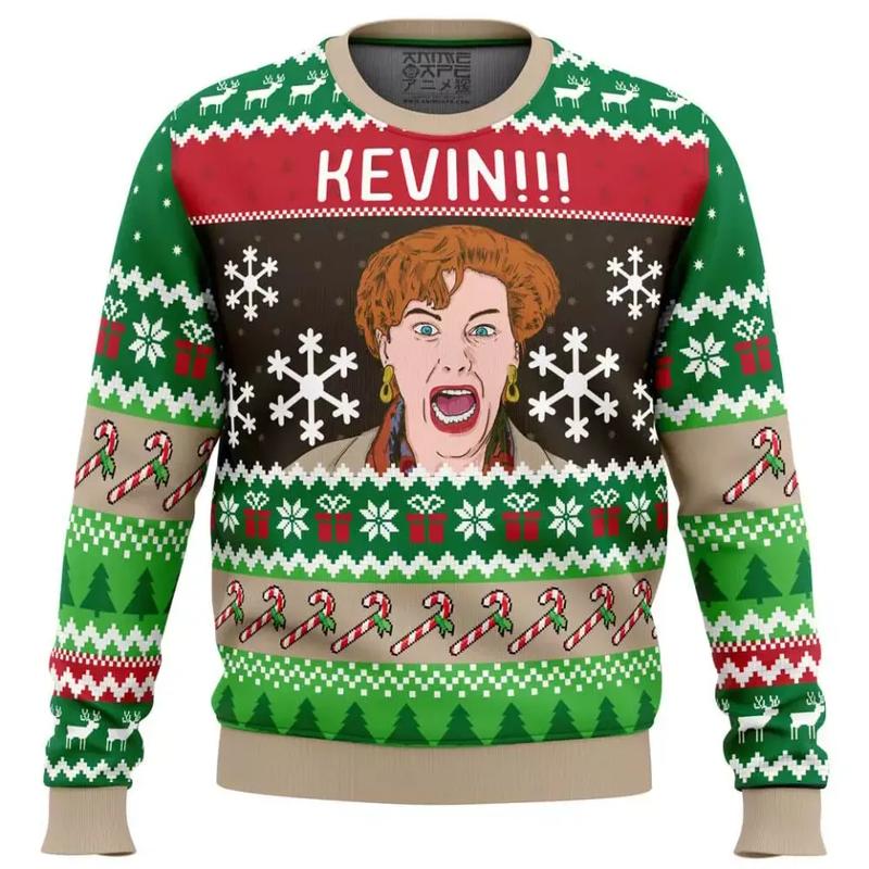 TikTok Shop Kevin Home Aloneee Ugly Christmas Sweater Best Christmas Gifts 2024 For Men Women