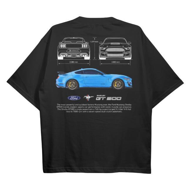 TikTok Shop Drive in Style Car Themed T Shirts Mustang Shelby GT500 BluePrint BLACK T Shirt Mustang Shelby GT500 BluePrint Technical Specs T Shirt Racing Shirt Sport Car Shirt Sweatshirt Hoodie vinta...