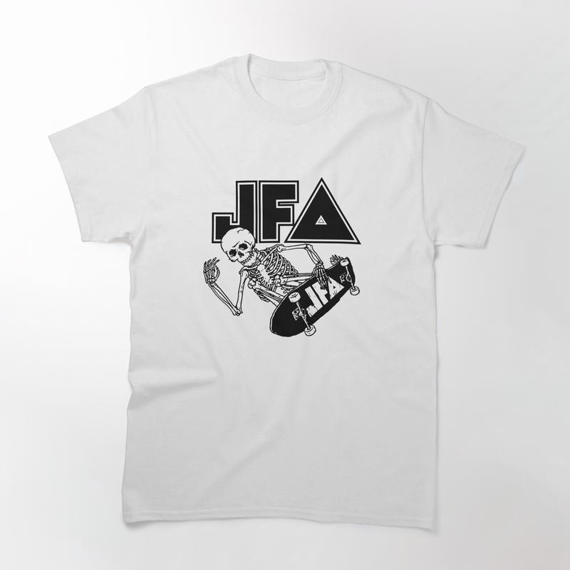 TikTok Shop JFA Jodie Foster Army The Skate T Shirt Iconic Punk Band Graphic Tee High Quality Print Soft Fabric Perfect for Fans of Punk Rock and Skate Culture