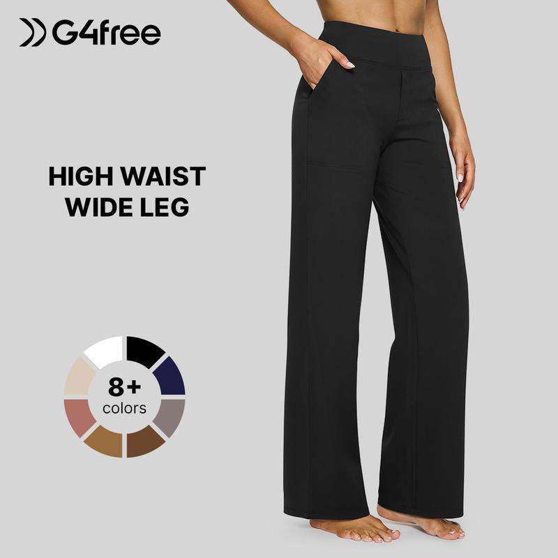 Casual Street Daily Patchwork Zipper Loose High Waist Type A Bottoms Casual Street Daily Patchwork Zipper Loose High Waist Type A Bottoms