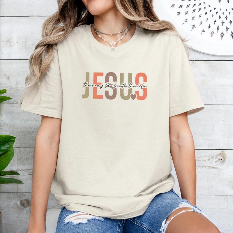 Jesus The Way The Truth The Life Groovy Christian Shirt Jesus The Way The Truth The Life Groovy Christian Shirt