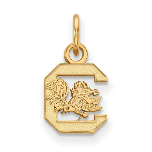 14k Yellow Gold University Of Florida Albert E Gator Standing Mascot Pendant sale