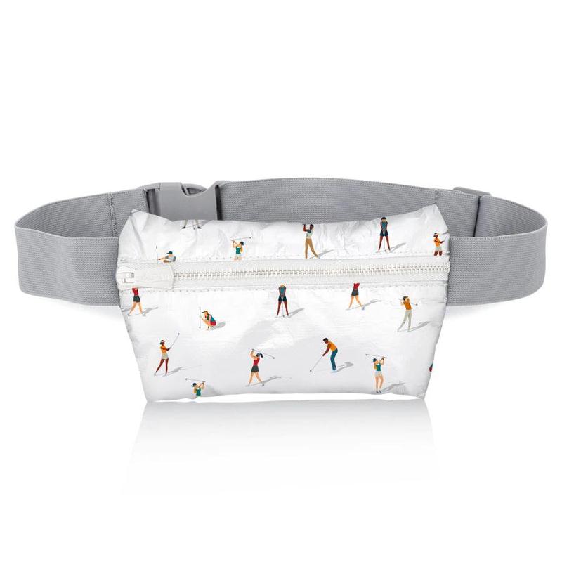 TikTok Shop Lay Flat Fanny Pack with Golfers on the Green MAX