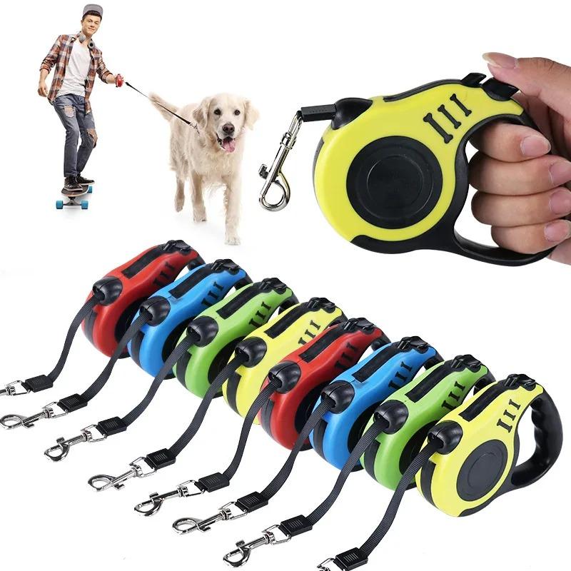 3 dog fashion retractable leash