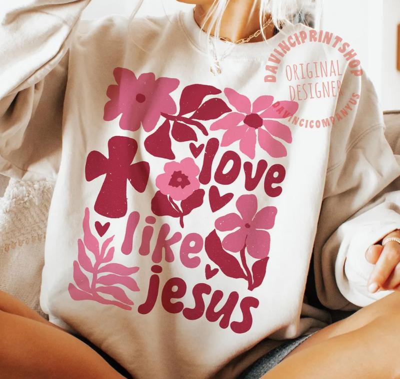 Boho Love Like Jesus Shirt Boho Love Like Jesus Shirt
