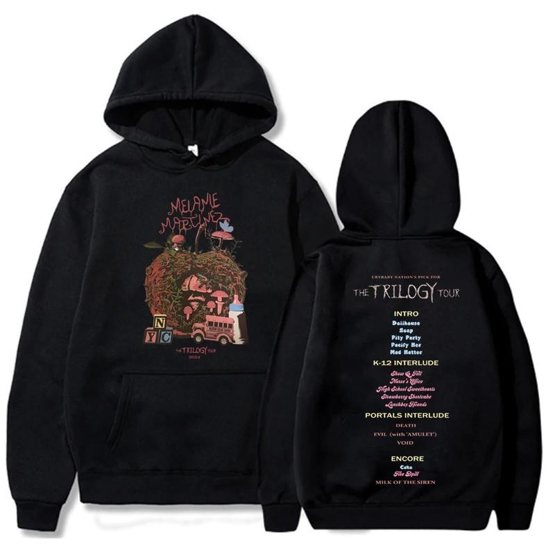 TikTok Shop Melanie Martinez The Trilogy Tour 2024 Portals Cry Baby Album Melanie Martinez Women s Hoodies Hoodie Unisex Harajuku Sweatshirt