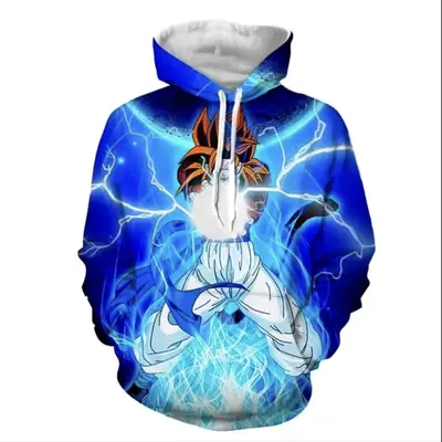 Gogeta blue hoodie online