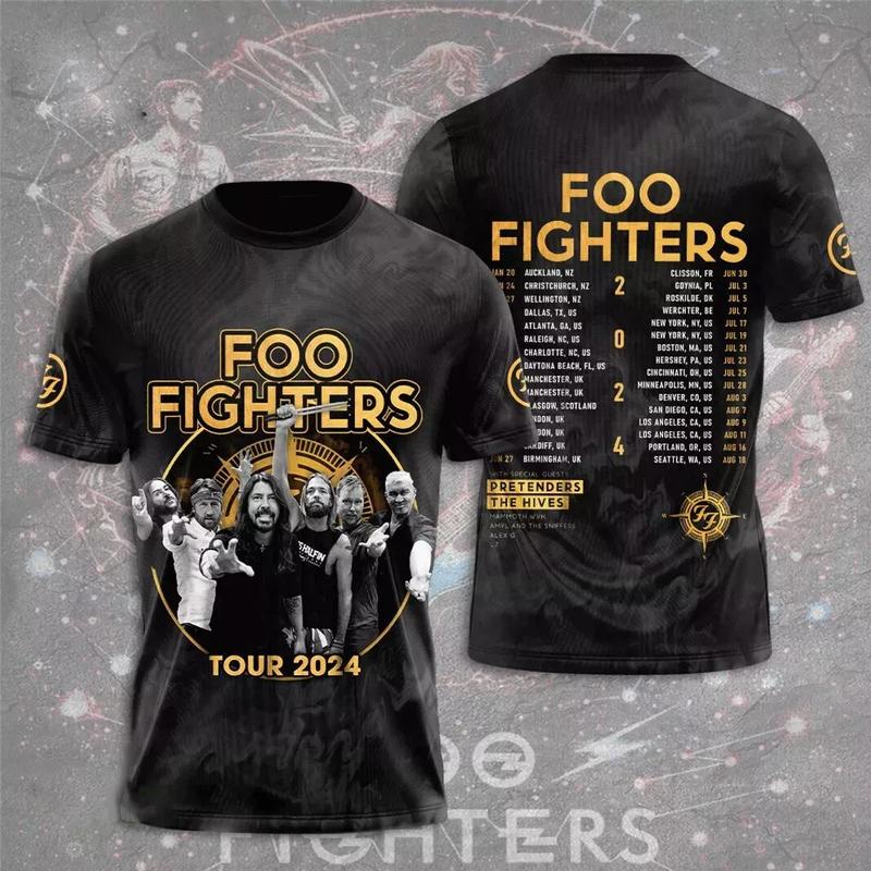 Foo fighters t shirt uk ladies best sale