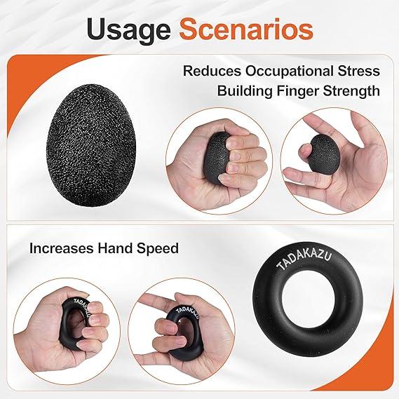 Rehabilitation Support】 Regular use of the hand grips aids in the