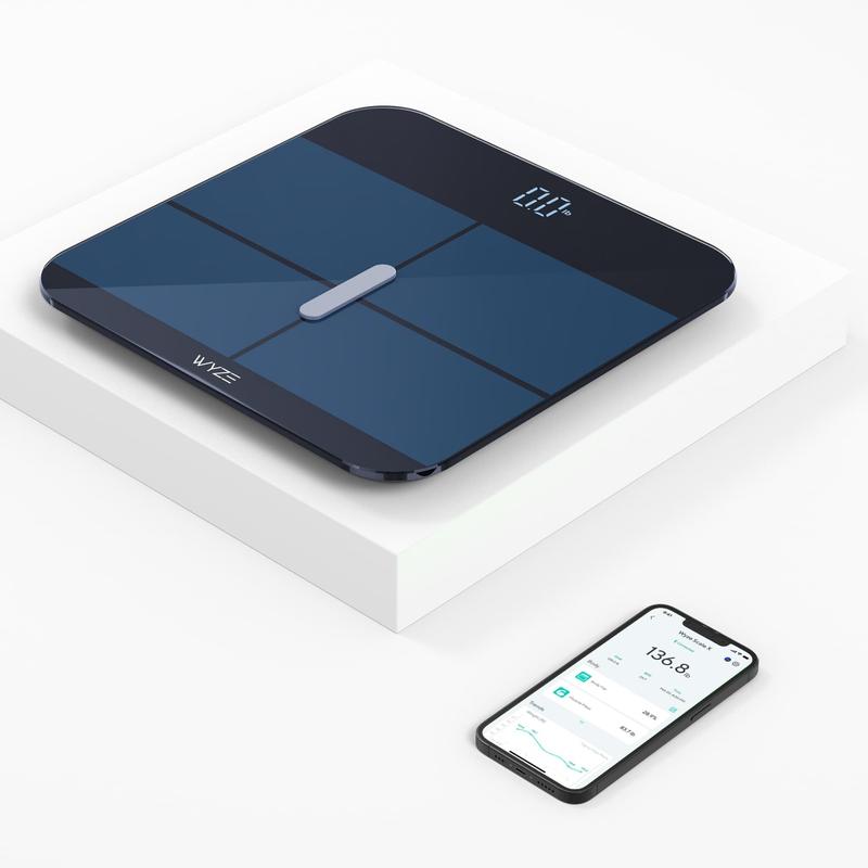 Wyze Scale, Bluetooth Body Fat Scale and Body Weight Composition BMI Smart Scale