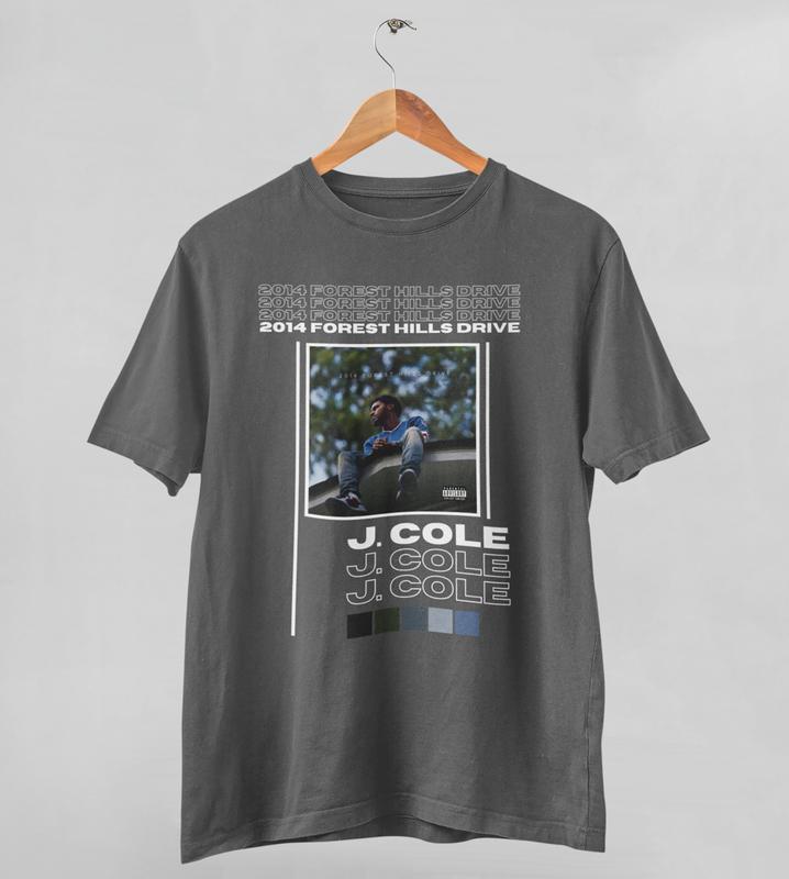 TikTok Shop J Cole Album Cover Shirt 2014 Forest Hills Drive Album Cover Shirt J Cole Shirt J Cole 2014 Forest Hills Drive