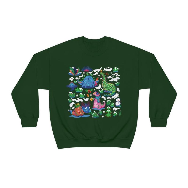 Dinosaur crewneck best sale