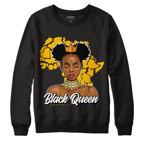 TikTok Shop Del Sol Sweatshirt Black Queen Graphic SWEATSHIRT CLOTHING TEE VINTGAE CLASSIC Sweatshirt Hoodie Comfort Colors